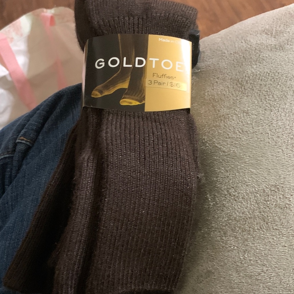 Gold Toe Men's Brown Casual Socks - 3 Pair